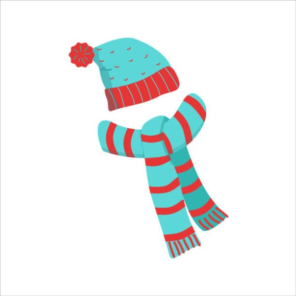 Holiday Theme Day #2- Festive Hat & Scarf